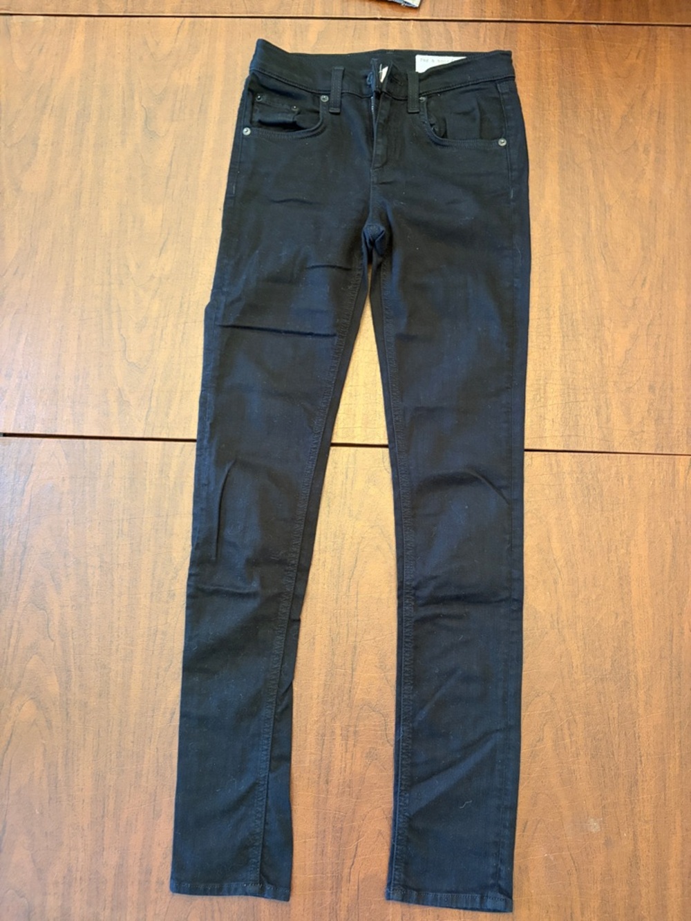 rag & bone Black Skinny Jeans - Slim Fit